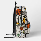 Uitgebreide poort bedrukte rugzak (Links)