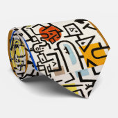 Uitgebreide poort stropdas (Opgerold)