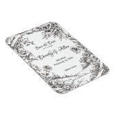 Uitgebreide rustieke bloemen magneet (Rechterzijde)