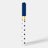 Uitgebreide sodoliet blauwe witte en zwarte pooldo Case-Mate iPhone case (Achterkant / Rechts)