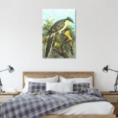 Uitgebreide spotprenten op cuckoo-vogelcanvas afdr canvas afdruk (Insitu (Slaapkamer))