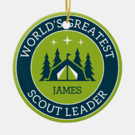 Uitgebreide uitloopleider keramisch ornament