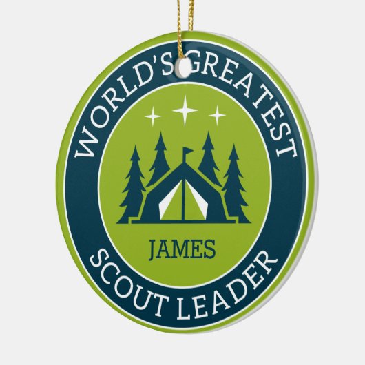 Uitgebreide uitloopleider keramisch ornament (Links)