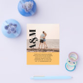 UITGEBREIDE Uitnodiging voor een Verlovingsfeest F Flyer (Enkel)