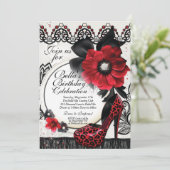 Uitgebreide uitvindingen van elegante partijen kaart (Staand voorkant)