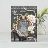 Uitgebreide uitvindingen van elegante partijen kaart (Staand voorkant)