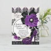 Uitgebreide uitvindingen van elegante partijen kaart (Staand voorkant)