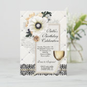 Uitgebreide uitvindingen van elegante partijen kaart (Staand voorkant)