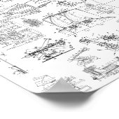 Uitgebreide Uitzicht Patent Diagrammen Afdrukken Poster (Hoek)