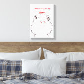 Uitgebreide Valentijnsdag voor afdrukken op Canvas (Insitu (Slaapkamer))