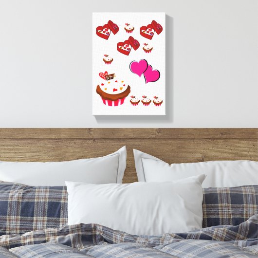 Uitgebreide Valentijnsdag voor het afdrukken van C (Insitu (Slaapkamer))