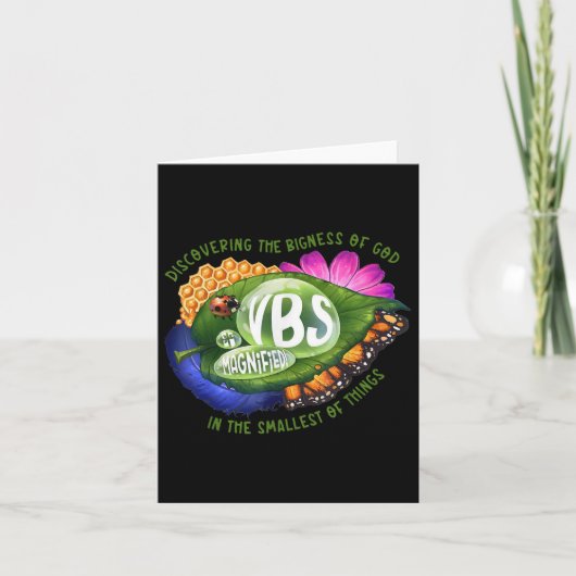 Uitgebreide VBS 2025 Ontdek de grootheid van God Kaart (Voorkant)