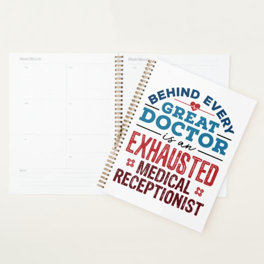 Uitgebreide waardering medisch receptionist planner (Display)
