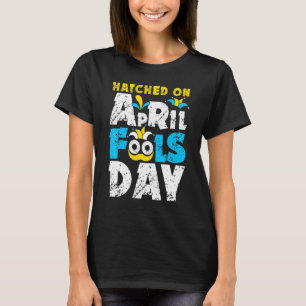 Uitgebroed op April Fools Day grappen T-shirt