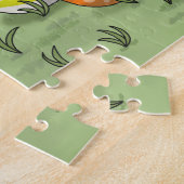 uitgebroed paaskuiken legpuzzel (Zijkant)
