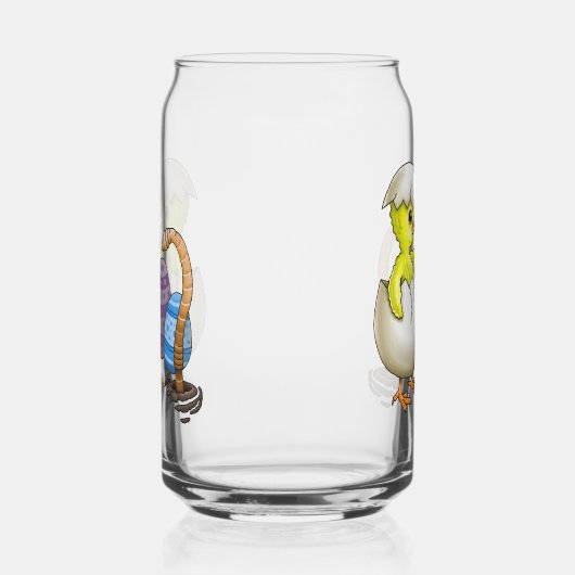 Uitgebroede paaskip blikvorm glas (Links)