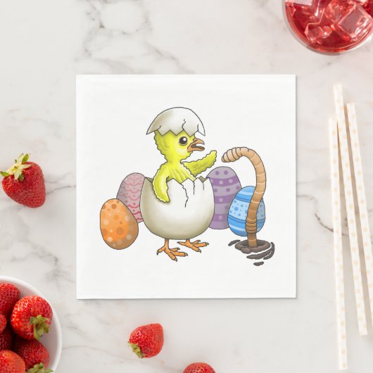 Uitgebroede paaskip servet (Insitu)