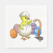 Uitgebroede paaskip servet (Voorkant)