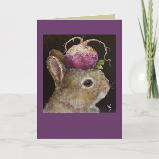 uitgebroede turnipkaart kaart (Voorkant)