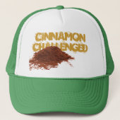 Uitgedaagde kaneel - houd vechtend! trucker pet (Voorkant)