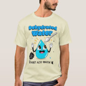 Uitgedroogd Water T-shirt (Voorkant)