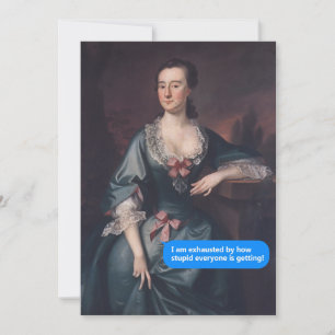 Uitgedrukt door hoe dom iedereen die  P krijgt Kaart