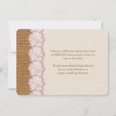 UITGEDRUKTE BOW EN CHARM Eerste Heilige Communie U Kaart (Achterkant)