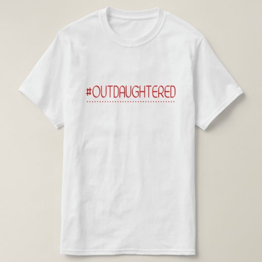 uitgedund op shirten t-shirt (Design voorkant)