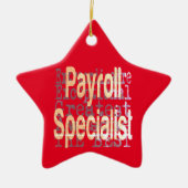 Uitgeefster van loonlijstspecialist keramisch ornament (Voorkant)