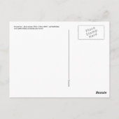 Uitgegoten - briefkaart (Achterkant)