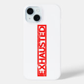 Uitgegraven stempel Case-Mate iPhone case (Achterkant)