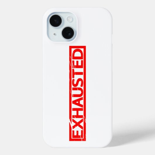 Uitgegraven stempel Case-Mate iPhone case (Achterkant)