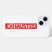 Uitgegraven stempel Case-Mate iPhone case (Achterkant (horizontaal))