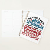 Uitgegraven veterinair receptionist planner (Display)