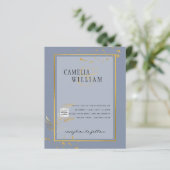 UITGEKIENDE foto-huwelijksuitnodiging Save the Dat (Staand voorkant)