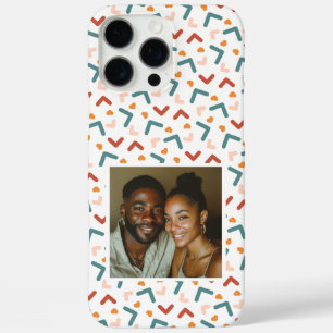 Uitgekiende kerstcadeau-ideeën Memphis-patroon iPhone 16 Pro Max Hoesje