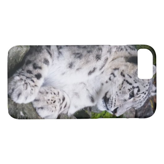 Uitgekoelde sneeuwluipaard Case-Mate iPhone case (Achterkant (Horizontaal))