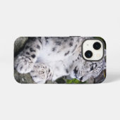 Uitgekoelde sneeuwluipaard iPhone hoesje (Achterkant horizontaal)