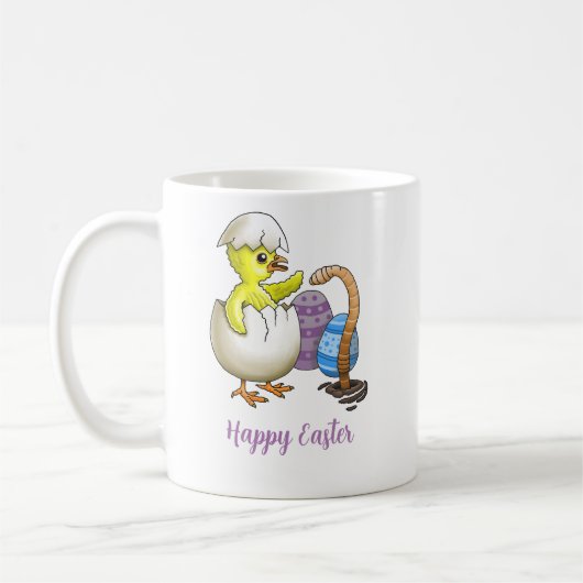 Uitgekomen Pasen Kuiken Koffiemok (Links)