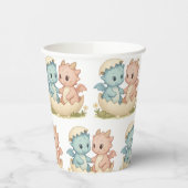 Uitgekomen Twins Baby Dragon Fantasy Party Papiere Papieren Bekers (Links)