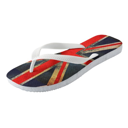 Uitgekookte Teenslippers van de vlag van het Veren (Schuin)