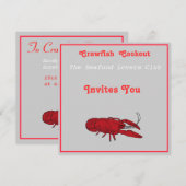 Uitgekookte vis kaart (Voorkant / Achterkant)