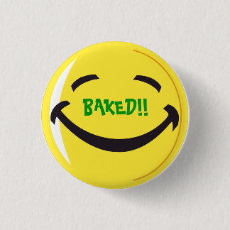 uitgelekt ronde button 3,2 cm