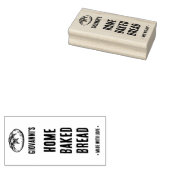 Uitgelekte goederen Douane Logo Rubberstempel (Gestempeld)