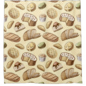 Uitgelekte goederen douchegordijn (Voorkant)