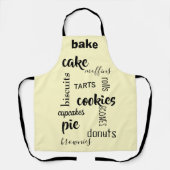 Uitgelekte goederen, Geel keukenSchort Schort (Voorkant)