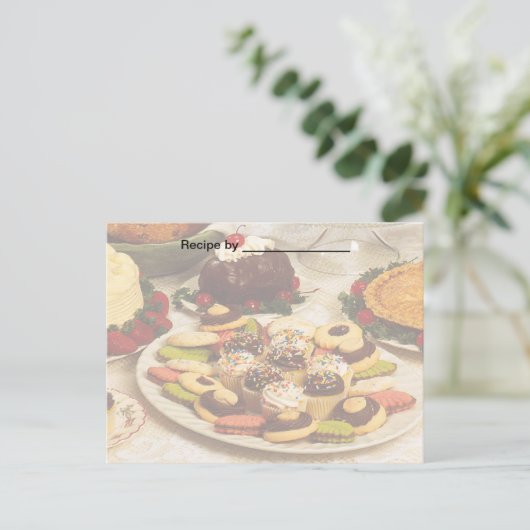 Uitgelekte goederen Ontvang blanco kaart (Staand voorkant)