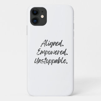 Uitgelijnd. Bekrachtigd. Onstuitbaar. Case-Mate iPhone Case