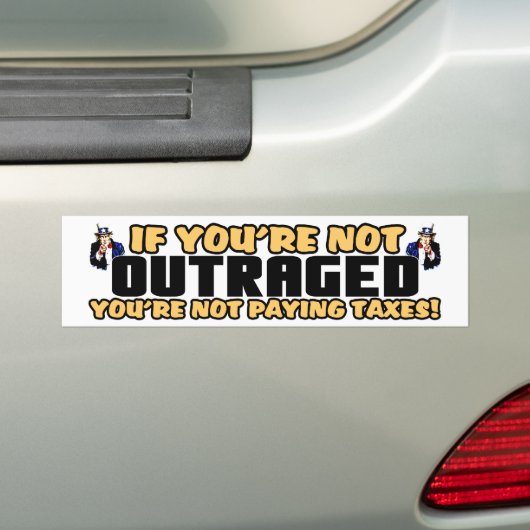 uitgelijnd bumpersticker (Op auto)