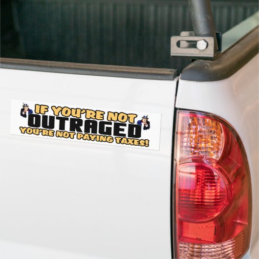 uitgelijnd bumpersticker (Op Truck)